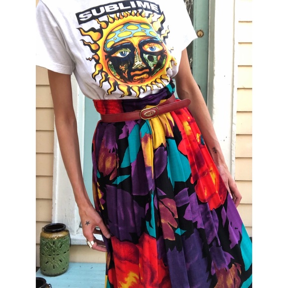 Vintage midi skirt - Picture 4 of 8